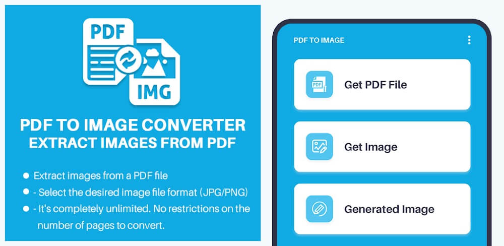 PDF to Image Converter – Extra v1.4 MOD APK (Premium Unlocked)