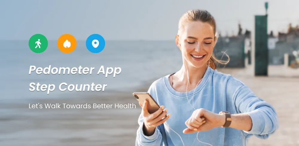 Pedometer StepGo v1.3.0 MOD APK (Premium Unlocked)