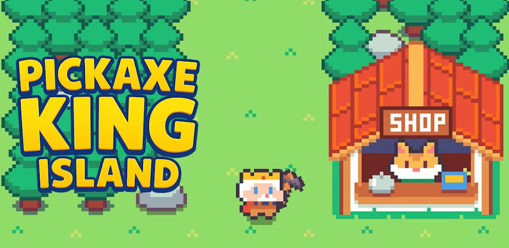 Pickaxe King Island v405 MOD APK (Menu, Free Purchases)