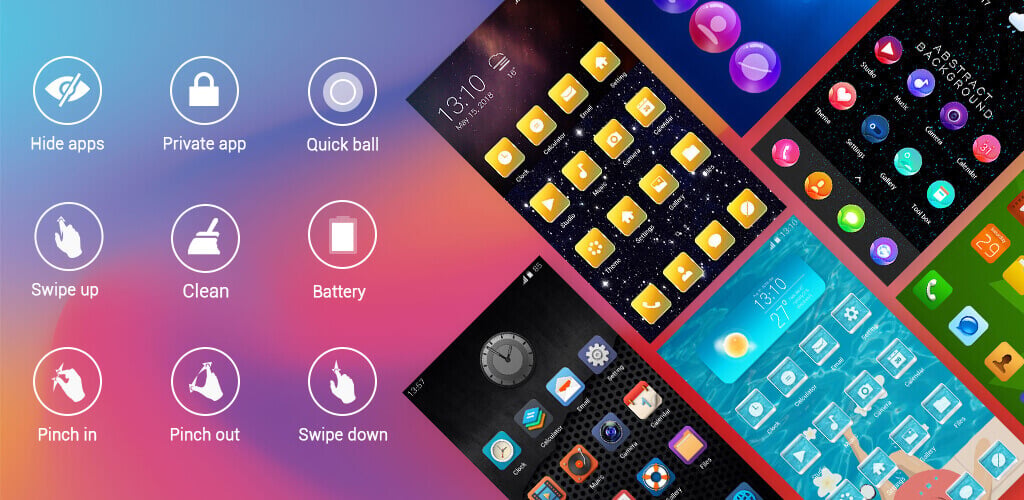 Pie Launcher v13.5 MOD APK (Premium Unlocked)