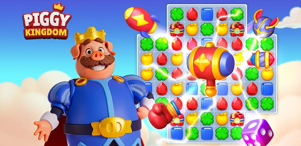 Piggy Kingdom v2.4.5 MOD APK (Unlimited Gold/Energy/Medal, Always-Win Level)
