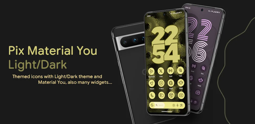 Pix Material You Light/Dark v5.4.0.Build APK (Full Version)