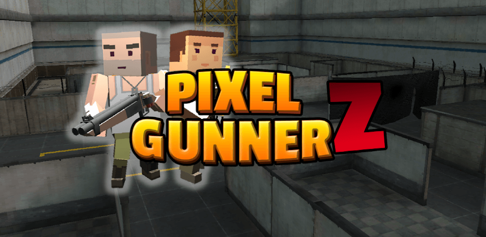 Pixel Z Gunner 3D v5.5.5 MOD APK (God Mode, One Hit, Ammo)