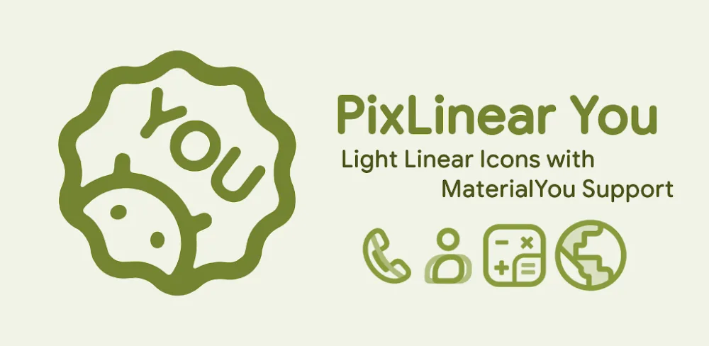 PixLinear You Icon Pack v1.9.0 APK (Full Version)