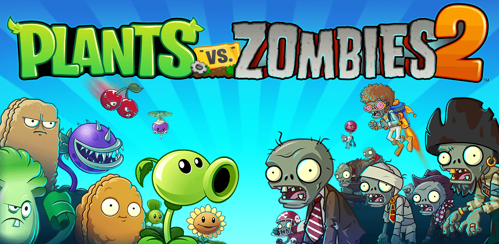 Plants vs Zombies 2 v12.9.1 MOD APK + OBB (Unlimited Coins/Gems/Suns)