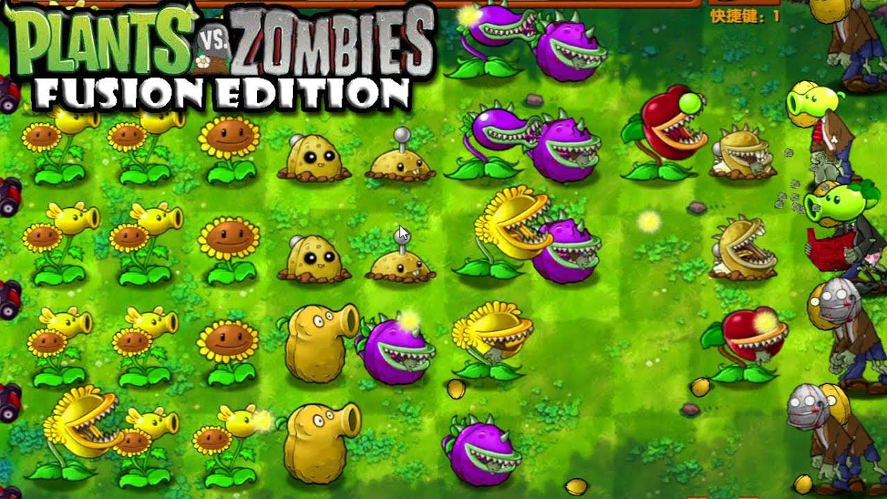 Plants vs Zombies Fusion Edition v3.4.1 MOD APK (Menu, God Mode, Unlimited Sun)