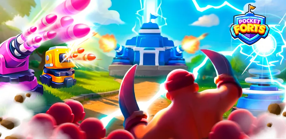 Pocket Forts Defense TD v0.0.1 MOD APK (Menu, Damage, God Mode)