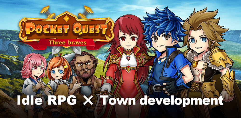 Pocket Quest Three Braves v1.0.37 MOD APK (Unlimited Diamonds)