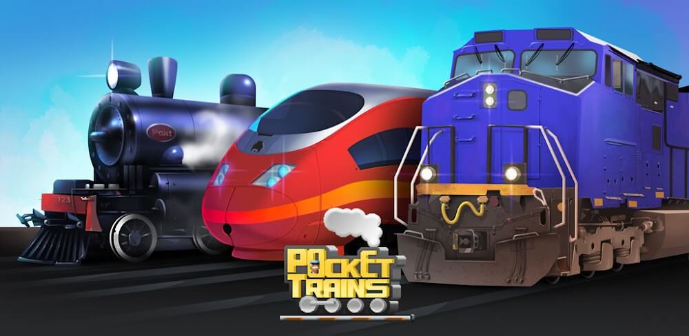 Pocket Trains v1.6.3 MOD APK (Infinite Bux, Free tracks)