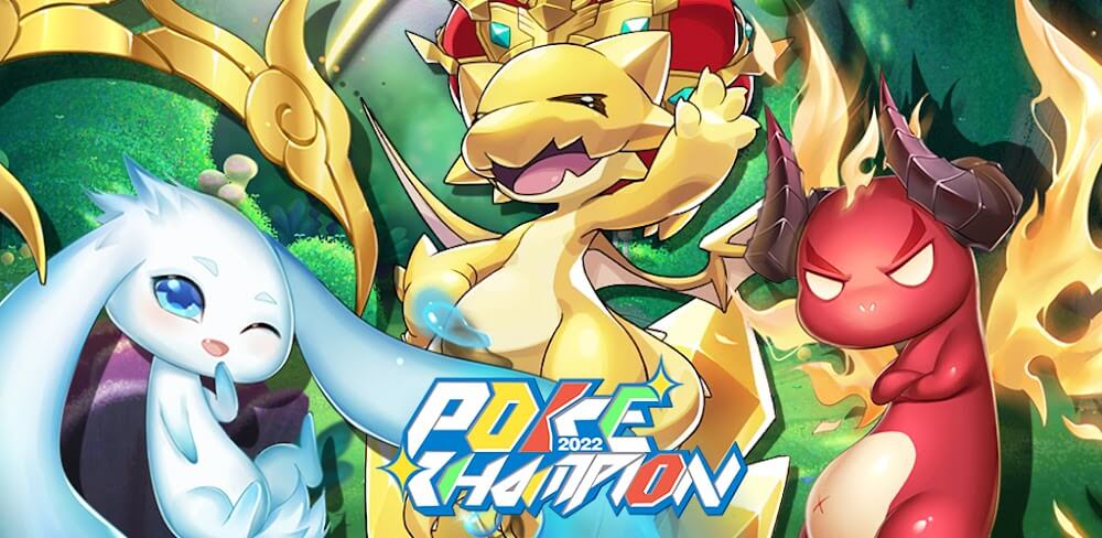 PokeChampion v1.0.0 MOD APK (Damage/Defense Multiplier, VIP 18)
