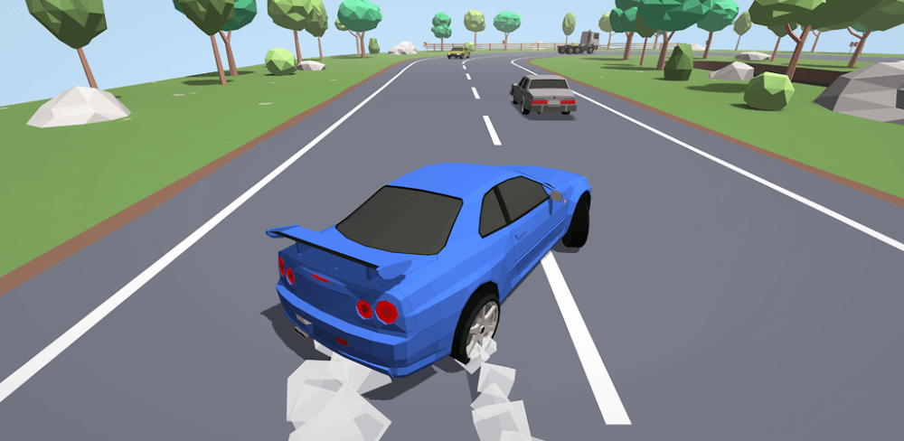 Polygon Drift v1.0.4.3 MOD APK (Unlimited Spins, Unlock All Cars)