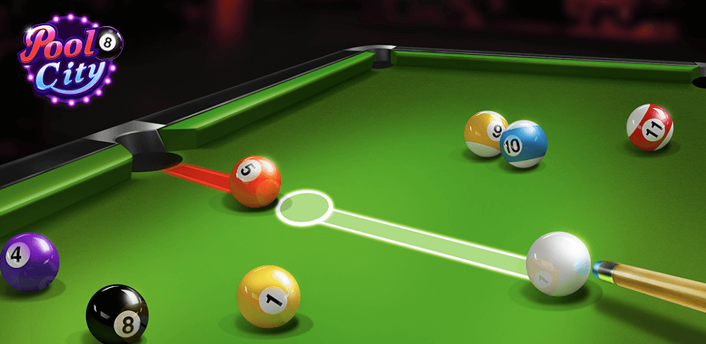Pooking - Billiards City v1.0.167 MOD APK (Long Line)