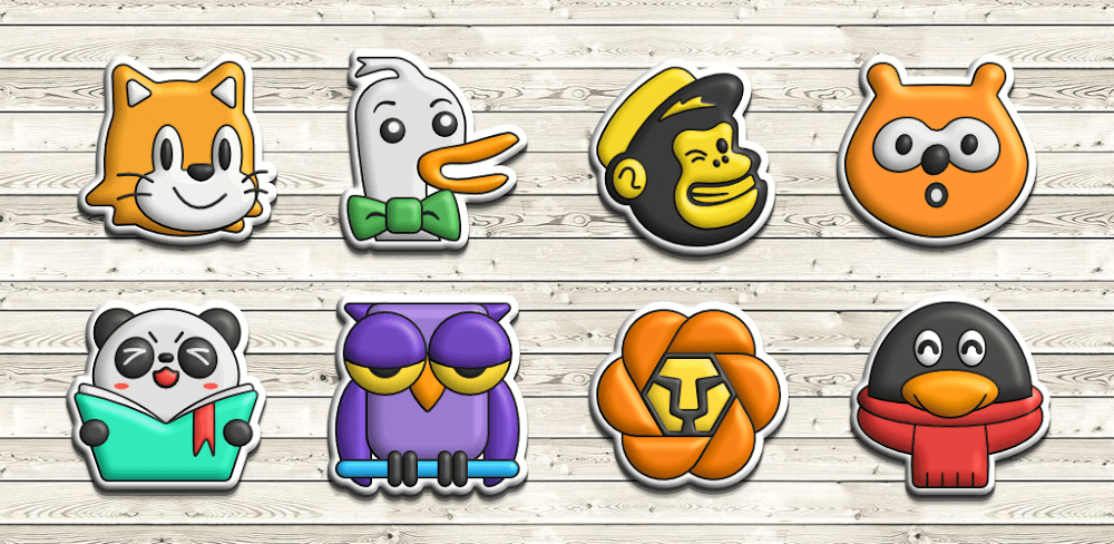 Poppin icon pack v2.7.7 APK (Patched)