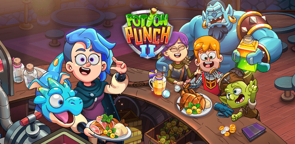 Potion Punch 2 v2.9.94 MOD APK (Unlimited Coins, Tickets)