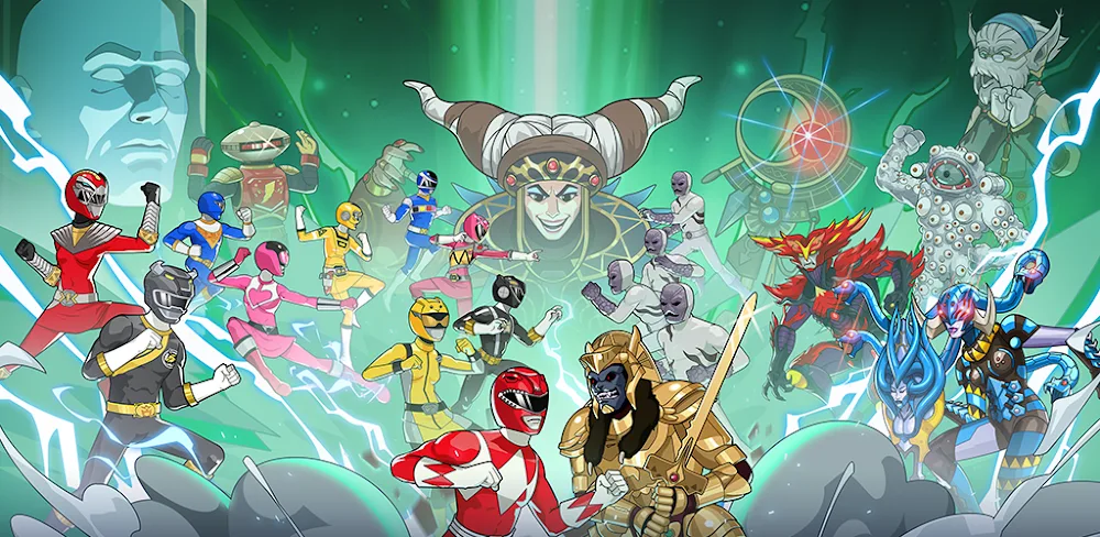 Power Rangers Mighty Force v1.16.0 MOD APK (Spent = Earn Currencies, No-Decrease)