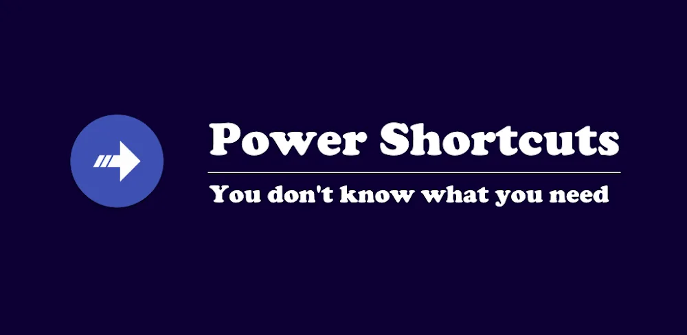 Power Shortcuts v1.5.2 MOD APK (Premium Unlocked)
