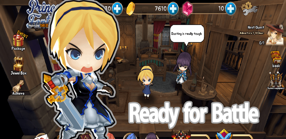 Princess Fantasia v1.5.1 MOD APK (Unlimited Mana, Mega Menu)