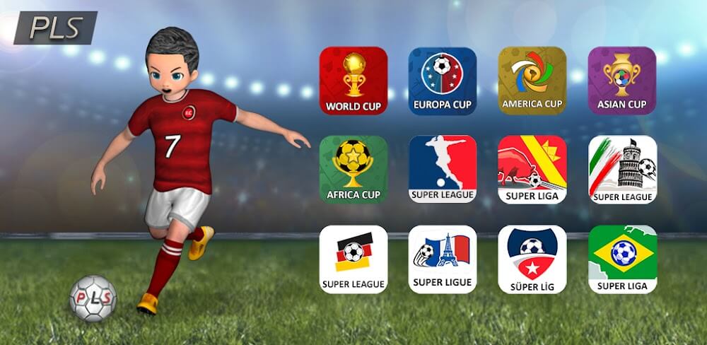 Pro League Soccer v1.0.44 MOD APK (Finish Match, Speed Time)