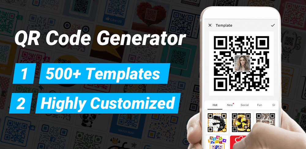 QR Code Generator v1.02.45.0113 APK + MOD (VIP Unlocked)