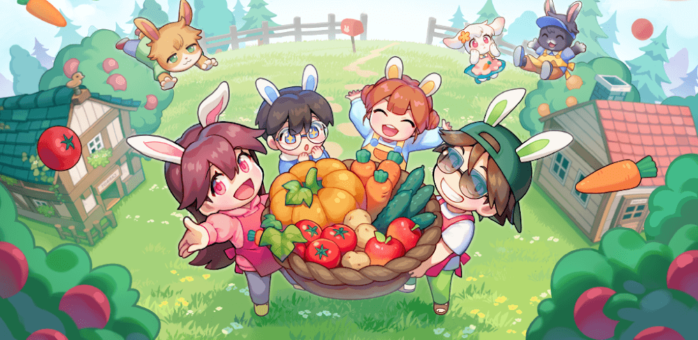 Rabbit Family's Carrot Farm v1.3.3 MOD APK (Unlimited Money)