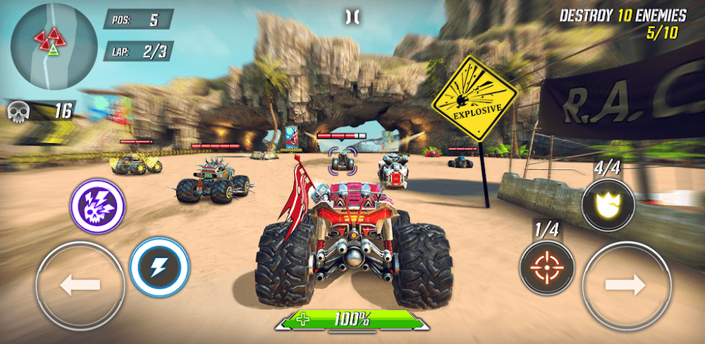 RACE: Rocket Arena Car Extreme v1.4.12 MOD APK (Unlimited Money)