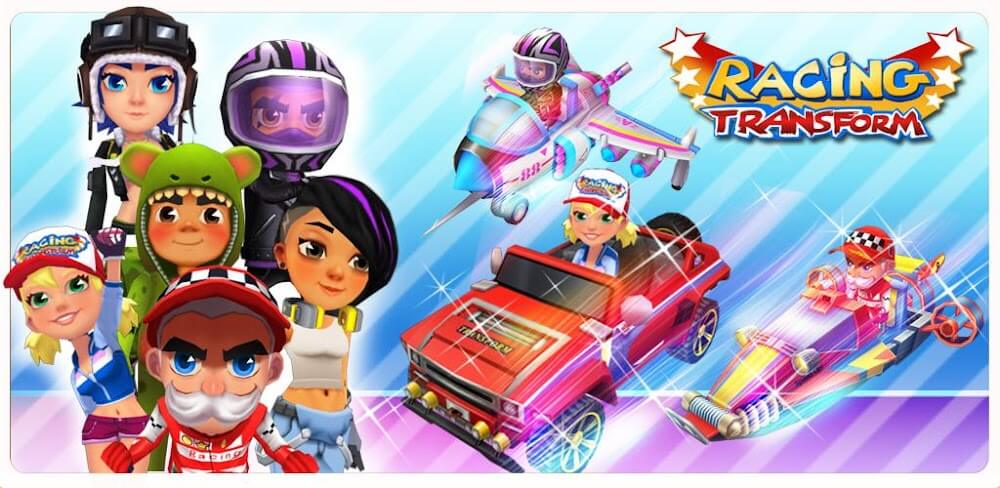 Racing Transform - Sky Race v1.0.6 MOD APK (Unlimited Diamond, Gold)