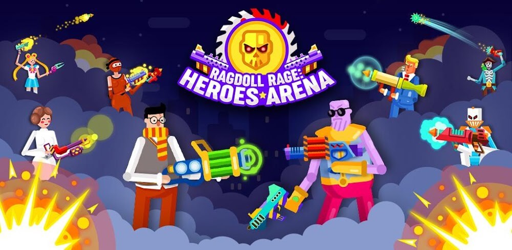 Ragdoll Rage: Heroes Arena v1.8.0 MOD APK (Unlimited Money)