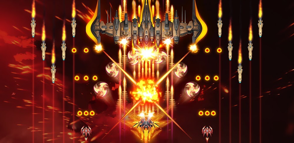 Raiden Fighter: Alien Shooter v2.451 MOD APK (Damage Multiplier, God Mode)