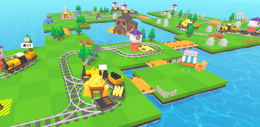 Rail Lands v1.1.1 MOD APK (Unlimited Resources)
