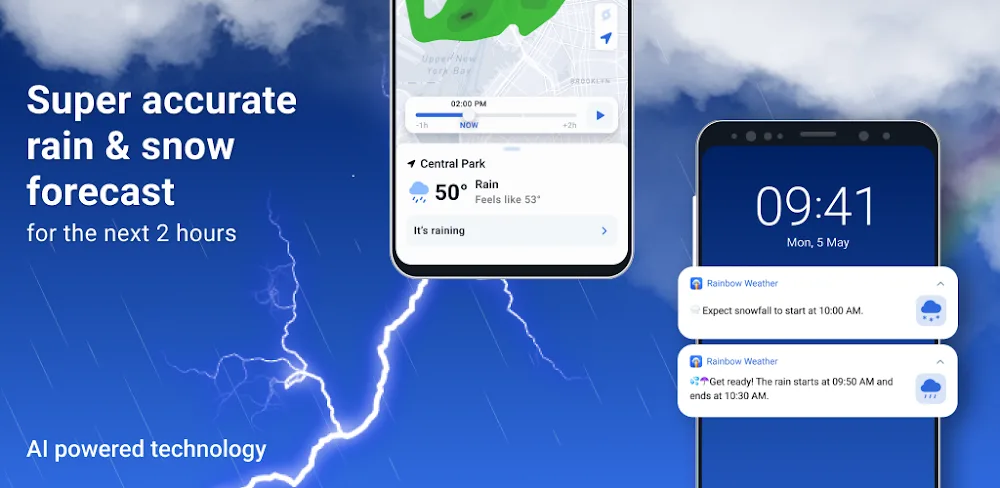 Rainbow Weather v3.23.0 MOD APK (Premium Unlocked)