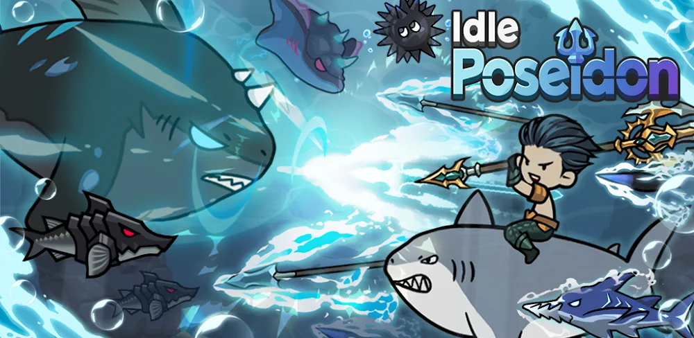 Raising Poseidon: Idle RPG v1.3.99 MOD APK (Gold Multiplier)