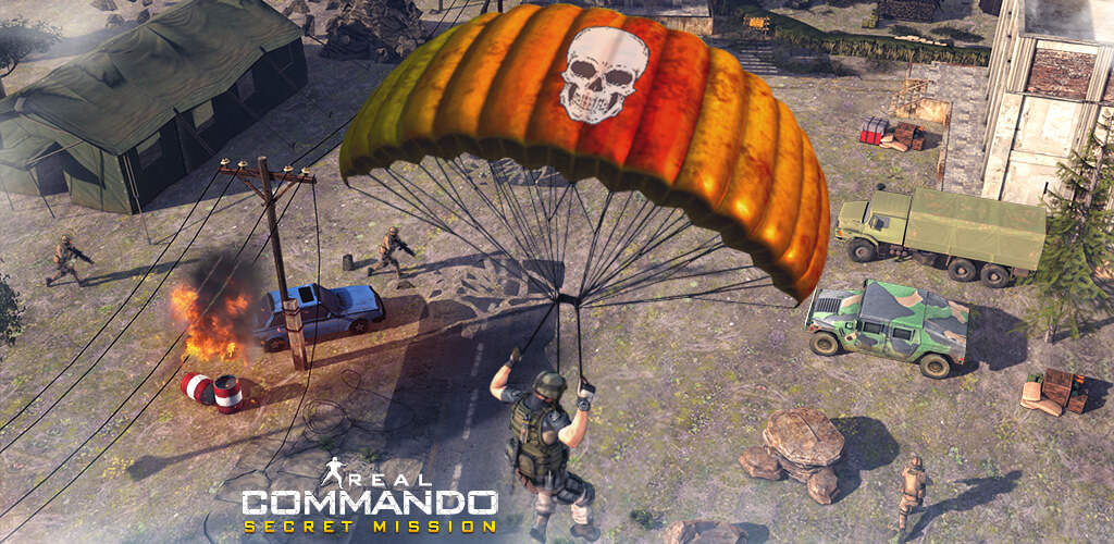 Real Commando Secret Mission v24.6  MOD APK (God Mode)