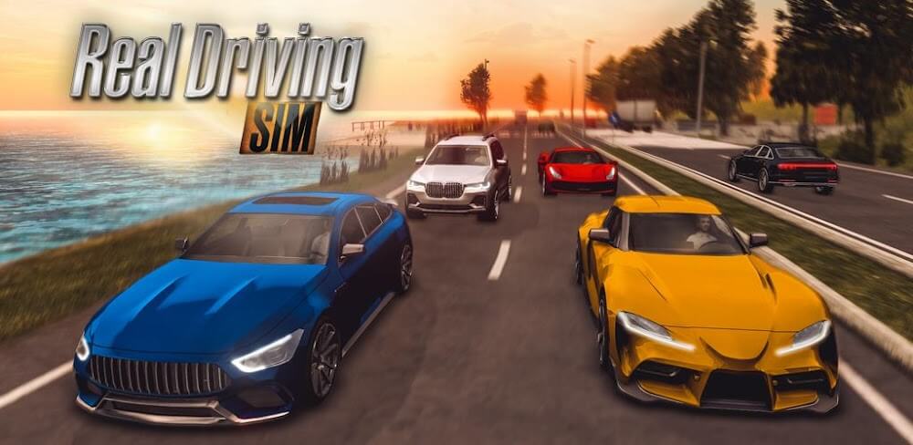 Real Driving Sim v6.0 MOD APK (Unlimited Money, EXP, Unlocked)