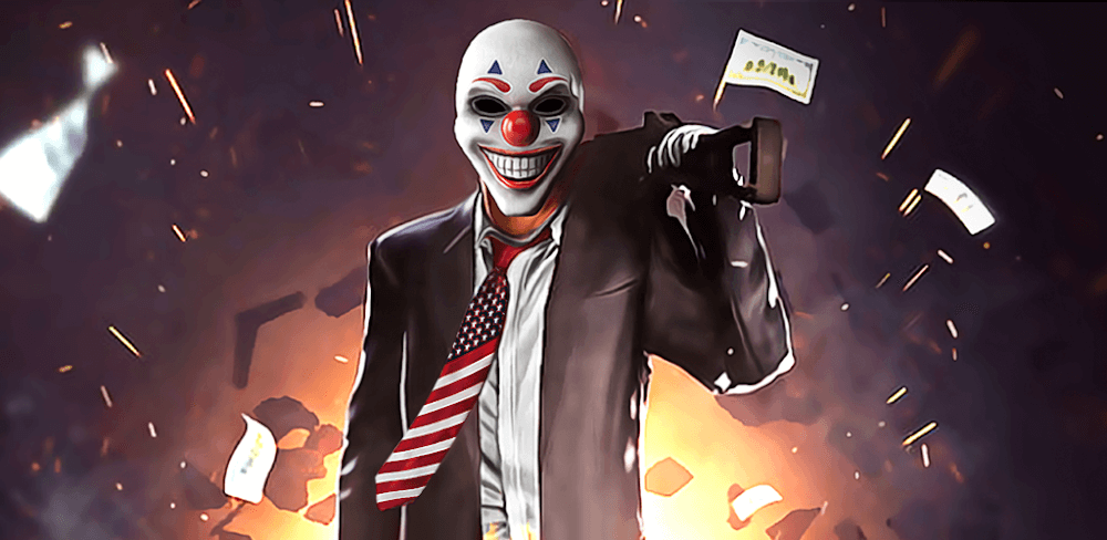 City Gangster Bank Robbery v4.2 MOD APK (God Mode, Dumb Enemy)