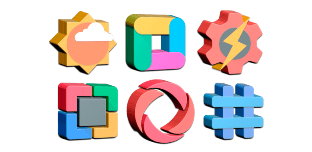Real3D - Icon Pack v1.7 APK (Patched)