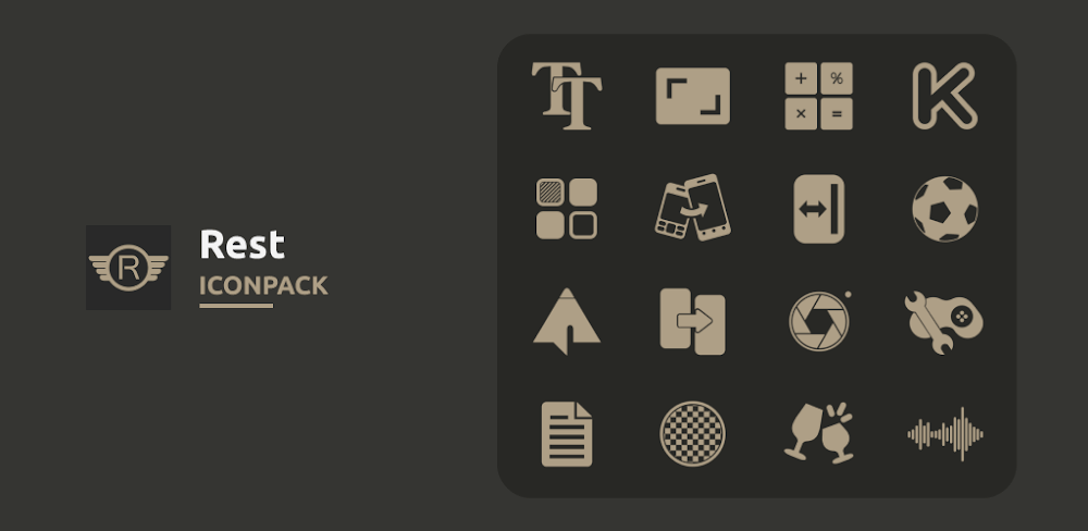 Rest icon pack v3.6.2 APK (Paid)