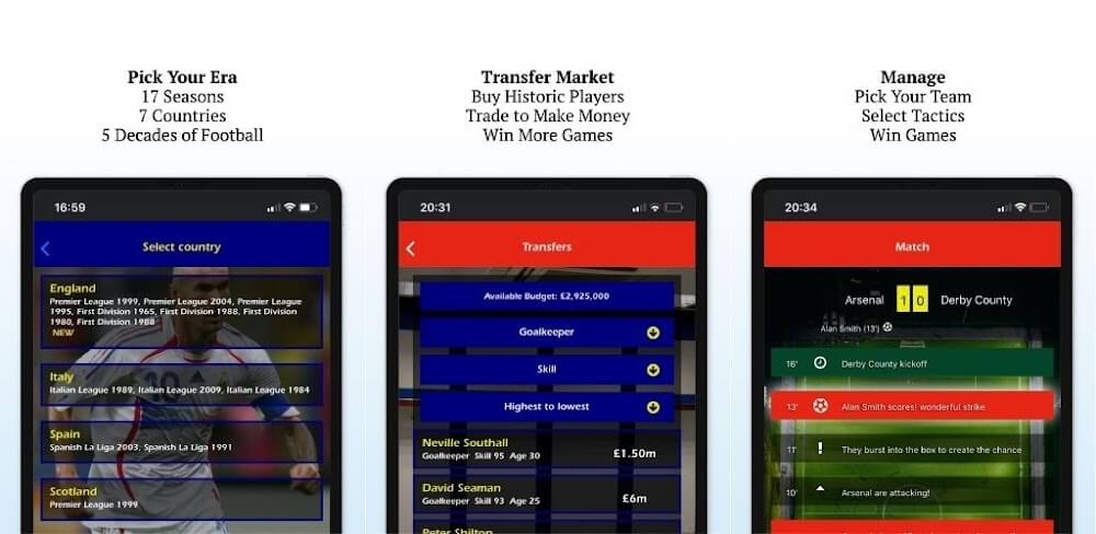 Retro Football Management v1.83.3 MOD APK (Unlocked All leagues)