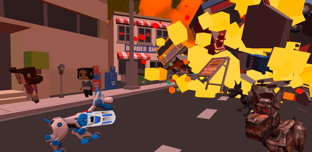 Robot Dog City Simulator MOD APK v1.033 (Unlimited Gold, Free Purchase)