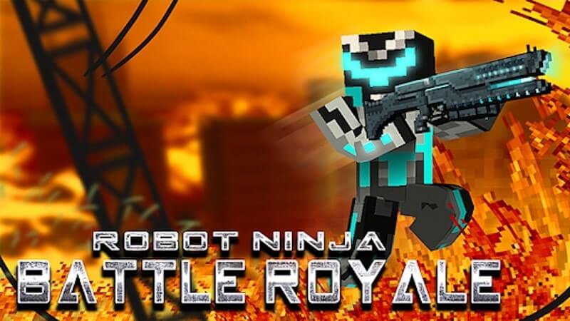 Robot Ninja Battle Royale MOD APK v1.67 (Enemy Can't Attack)