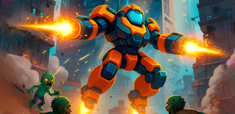 Robot Survivor 3D v1.8.3 MOD APK (Menu, Unlimited All)