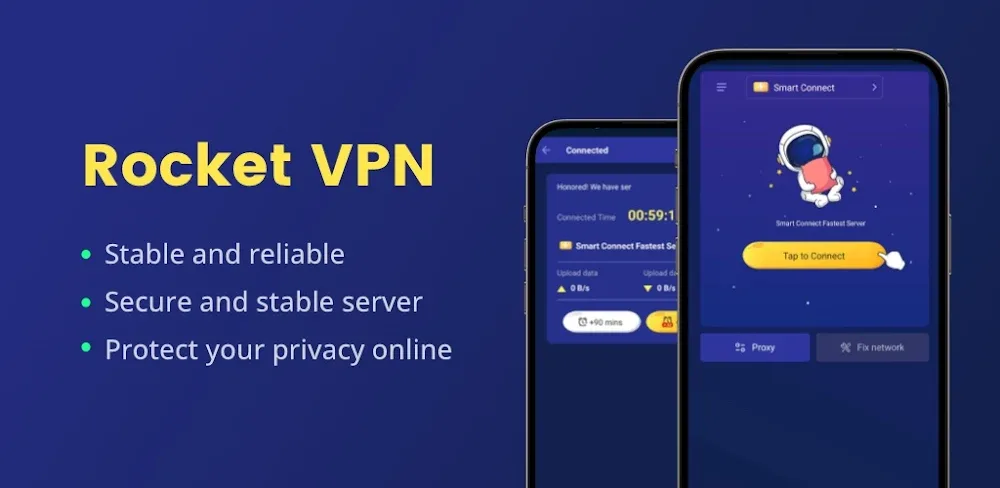 Rocket VPN v3.25.828 MOD APK (Premium Unlocked)