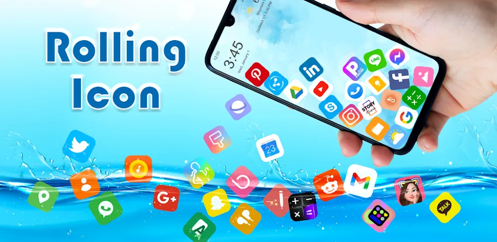Rolling Icon v7.4.8 MOD APK (Premium Unlocked)
