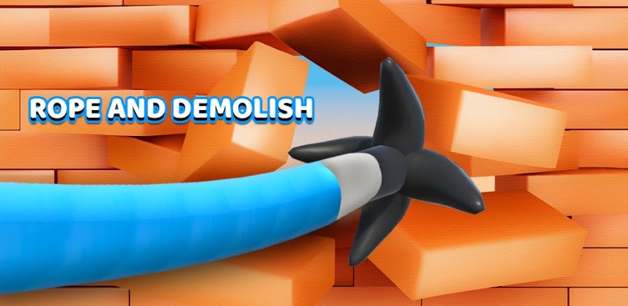 Rope and Demolish v96 MOD APK (Free Rewards)