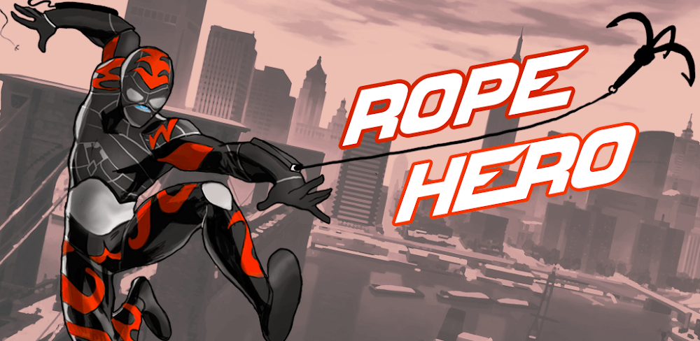 Rope Hero v3.6.0 MOD APK (Unlimited Skill Points)