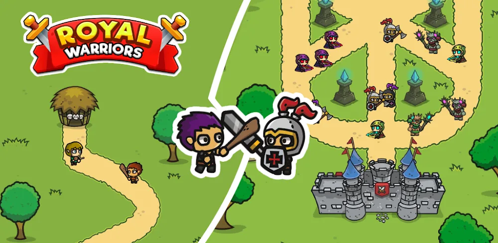 Royal Warriors: Art of War TD v13 MOD APK (Menu, Unlimited Energy)