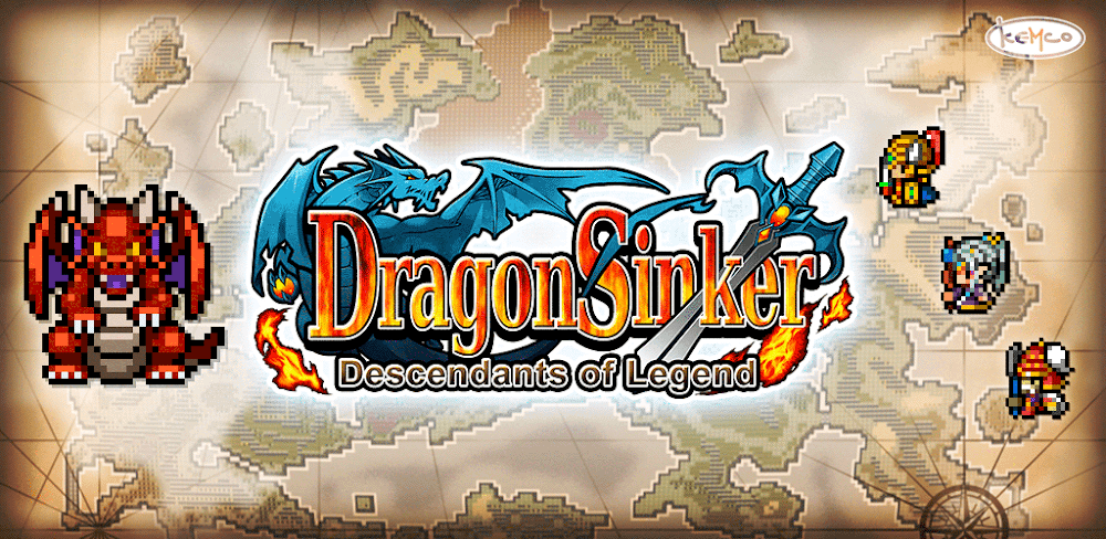 RPG Dragon Sinker v1.1.4g MOD APK (Unlocked Items, One Hit)