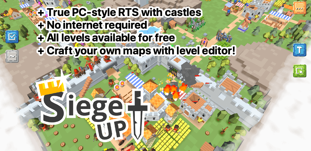 RTS Siege Up! v1.3.9r2 MOD APK (Unlimited Resources)