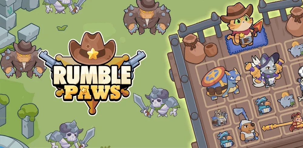 Rumble Paws v1.23.01 MOD APK (Menu, Unlimited All)