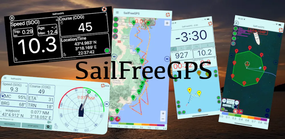 SailFreeGPS v5.0.4 MOD APK (Premium Unlocked)