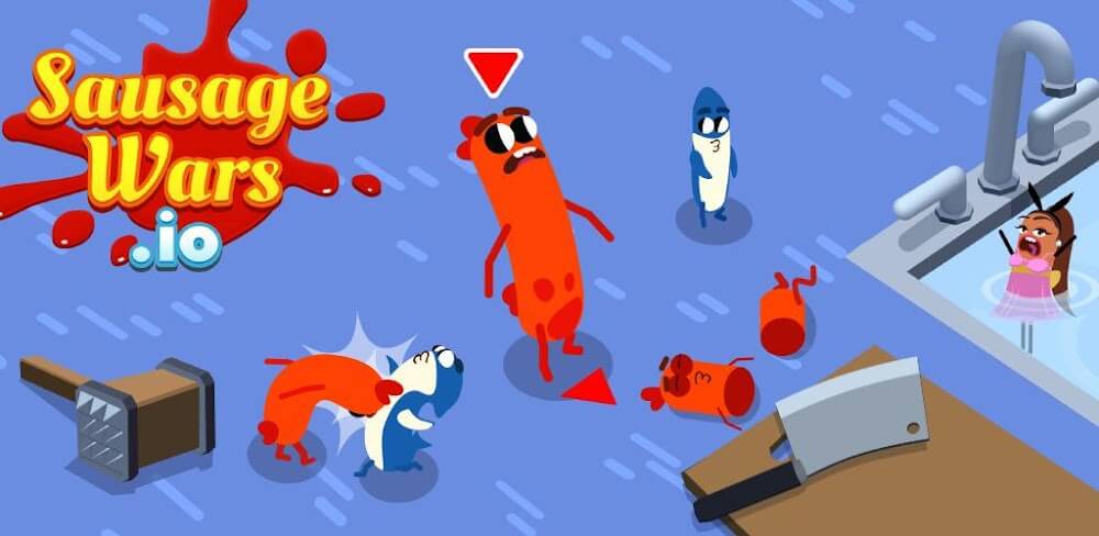 Sausage Wars.io v1.8.0 MOD APK (All Skins Unlocked)